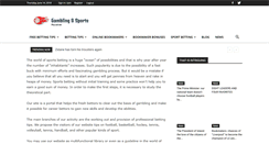 Desktop Screenshot of gambling-and-sports.com